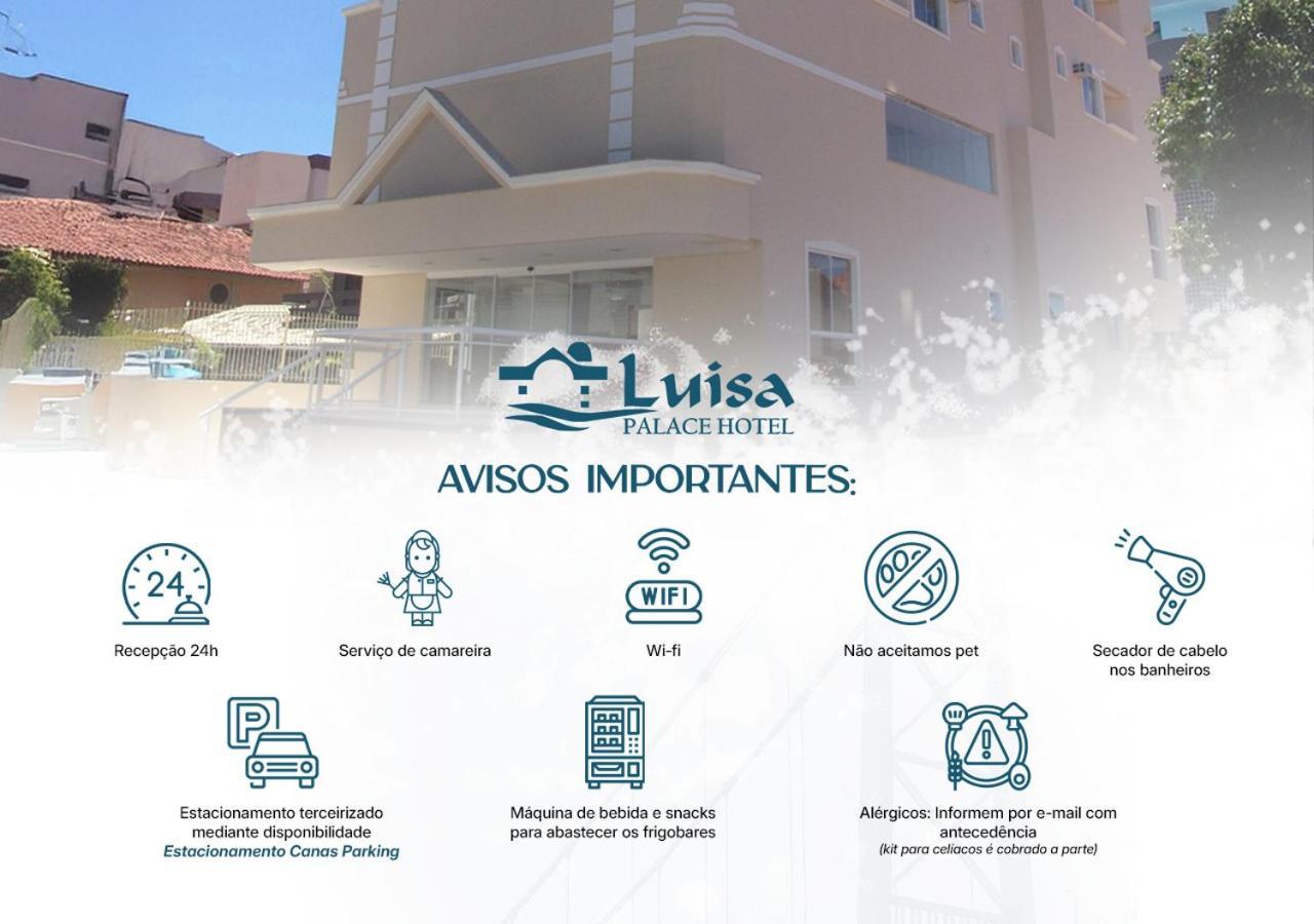 Luisa Palace Hotel Florianópolis Esterno foto